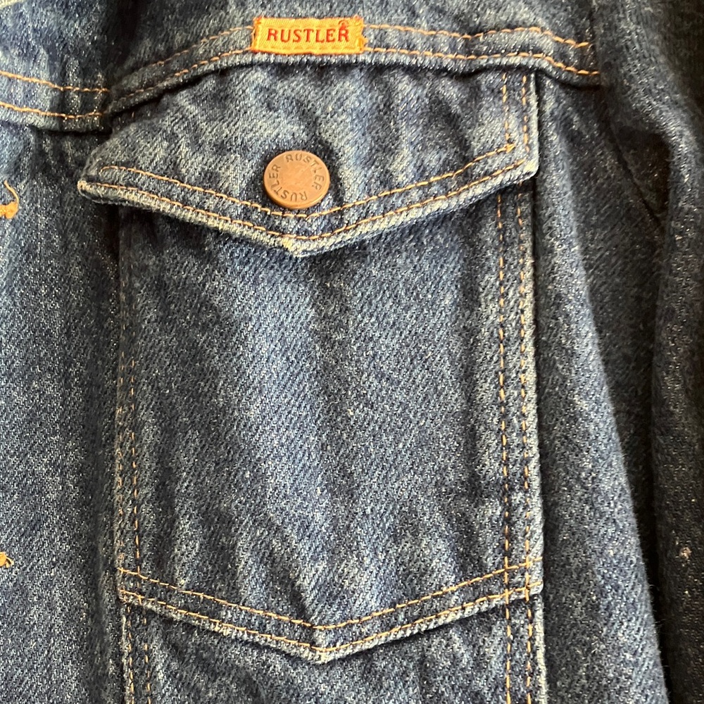 Rustler Classic Blue Denim Jacket - Picture 2 of 7